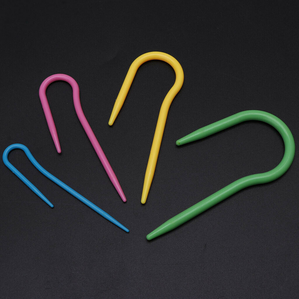 53pcs Crochet Hook Knit Yarn Weave Knitting Needle Clip Marker Tool Set