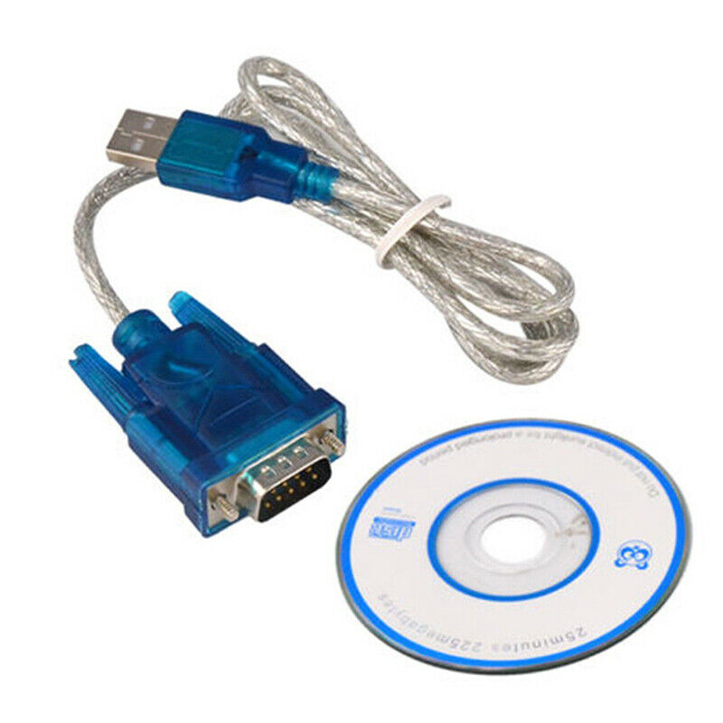 USB to RS232 Serial Port DB9 9 Pin Male COM Port Converter Adapter Cable PDA Tt