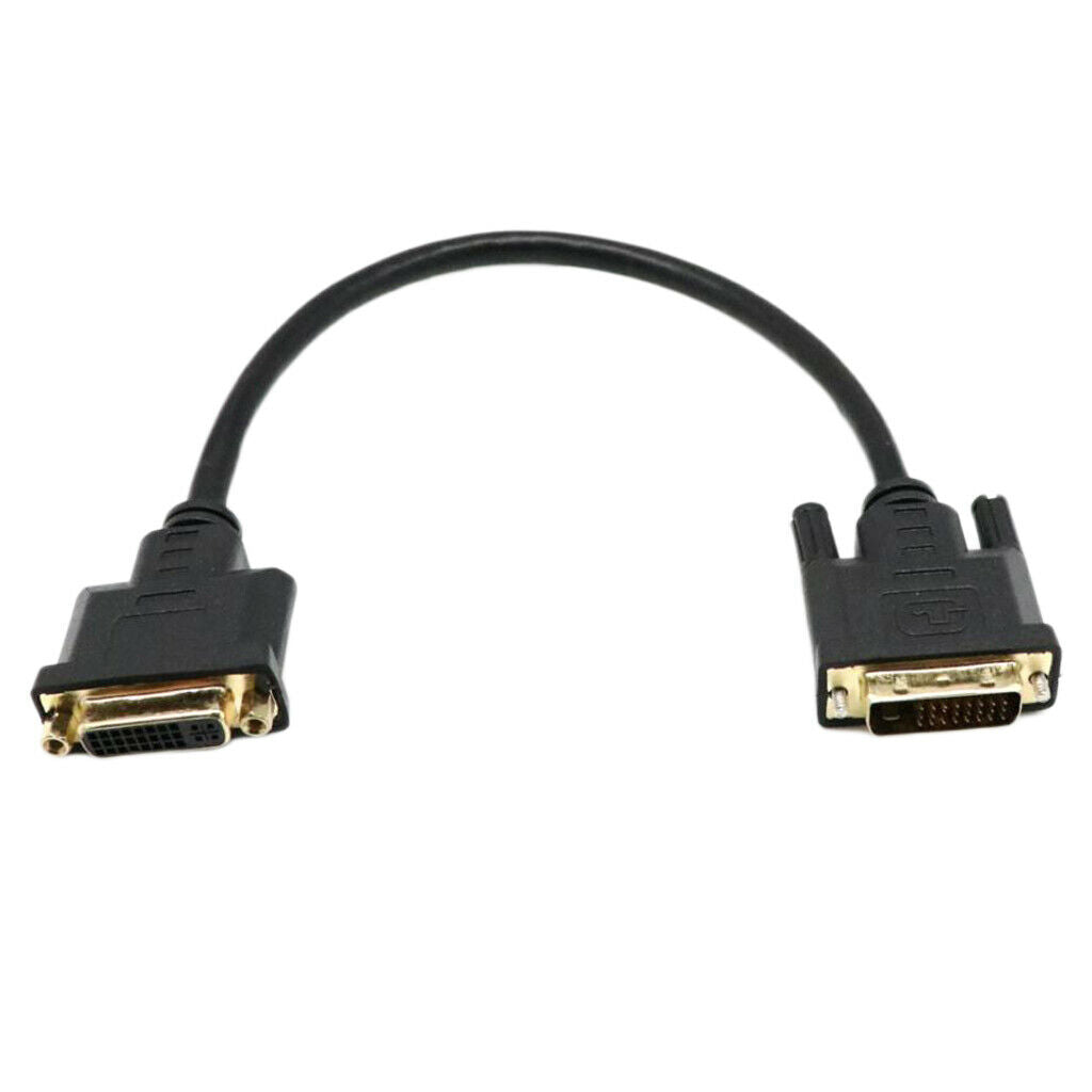 Dual Link DVI-D Male to Female Extension Cables For Monitor AV HDTV PC TV