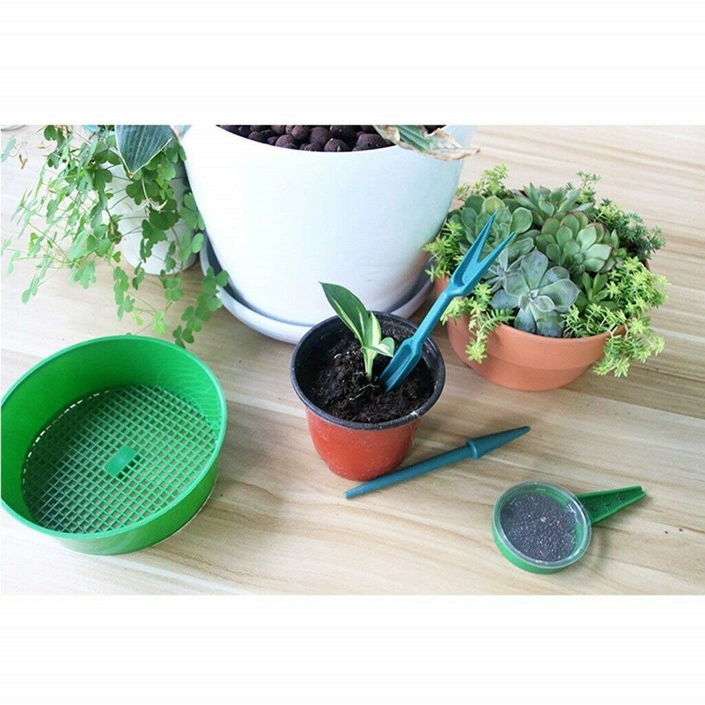 Plastic Garden Sand Sifter (Set of 10)