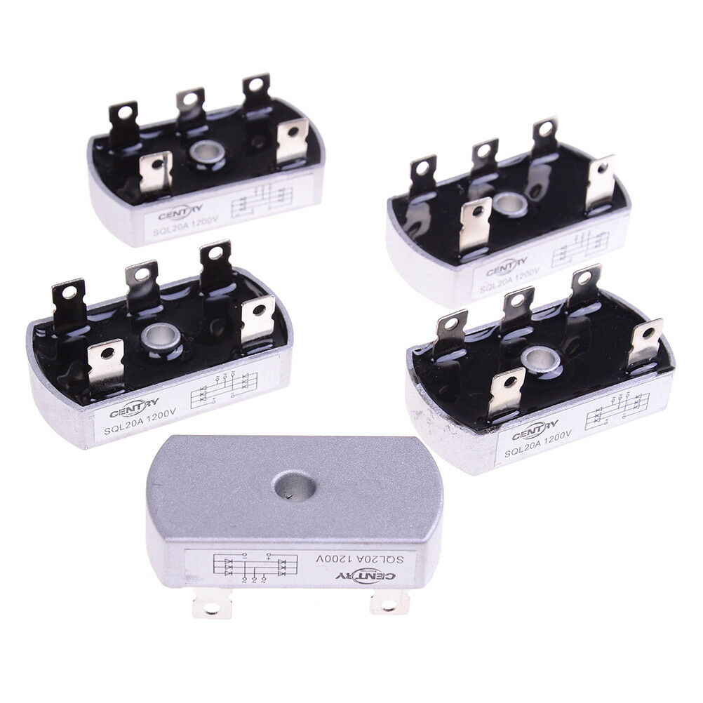 Bridge rectifier three/3 phase diode sql20a 1000v 20a amp.l8