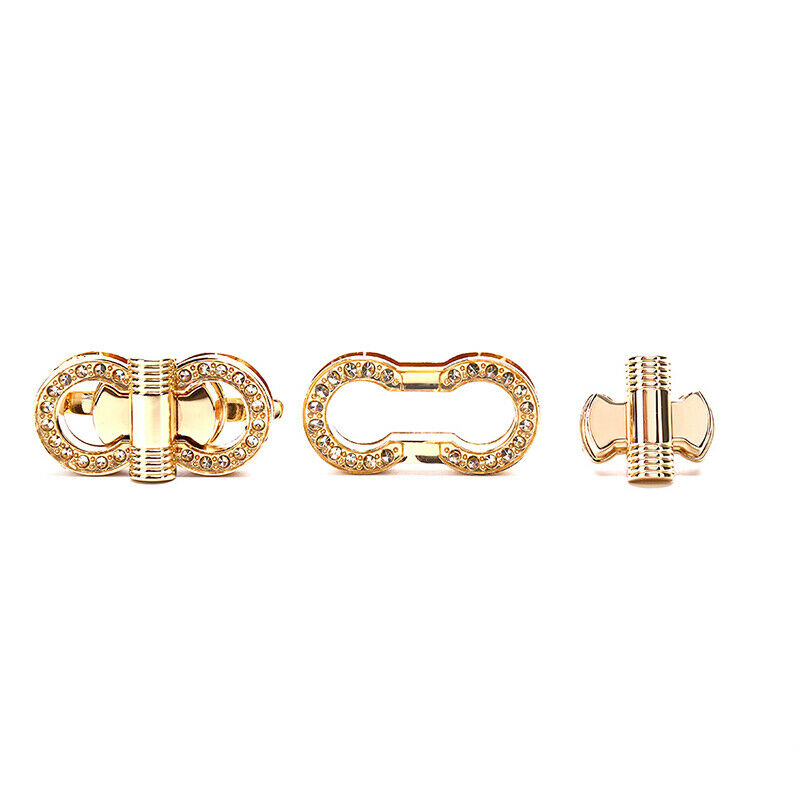 Metal Clasp Turn Twist Lock for DIY Handbag Craft Shoulder Bag Purse Hard.l8