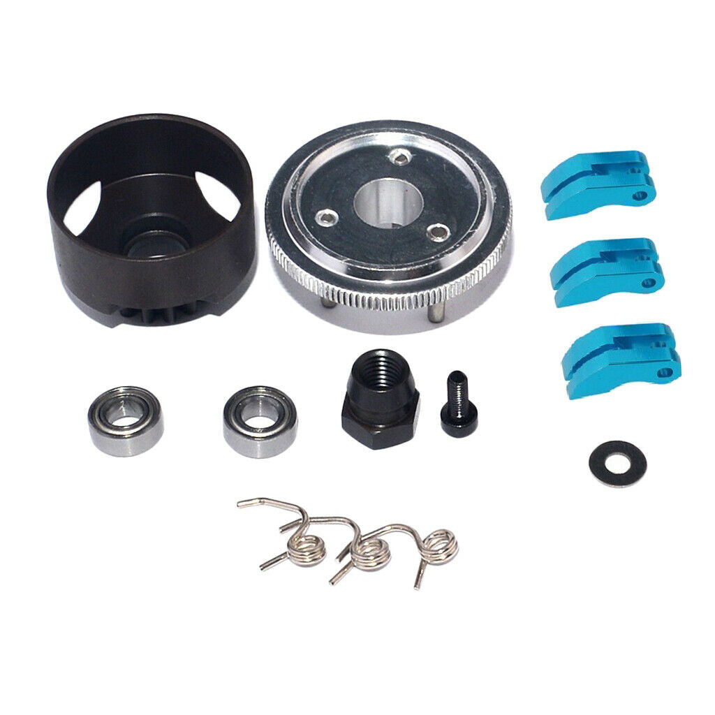 14T Gear Flywheel Set Clutch Bell Assembly Fr RC 1/8 HSP Team  Truck Car