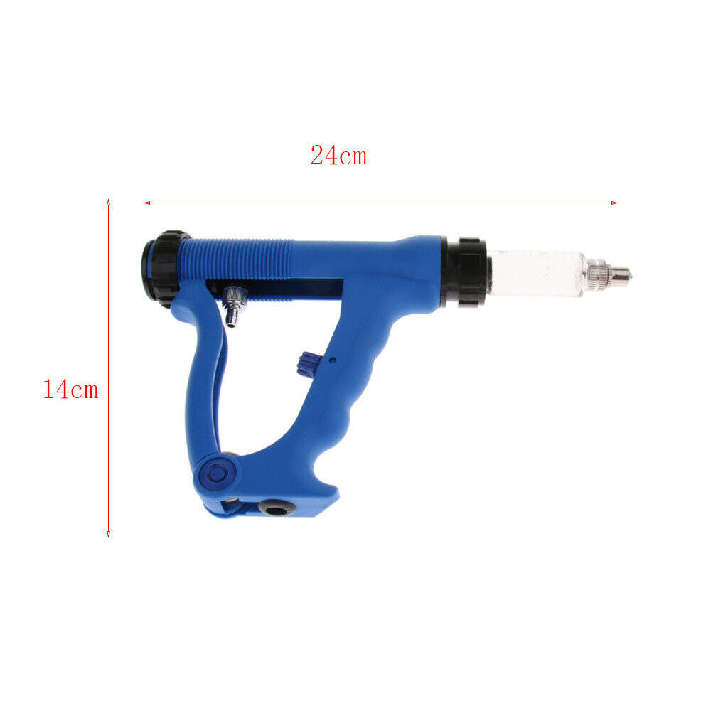 Livestock Cattle, Chicken, Sheep, Pig Vaccine Injector Pet Dog Medicine Feeder