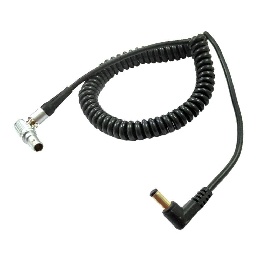 DC to LEMO Male Connector 0B 2pin Power Adapter Cable for Teradek Camera