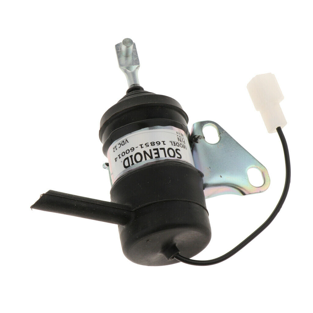 2pcs Performance 16851-60014 Fuel Shut Down Solenoid Kubota Excavator RTV900