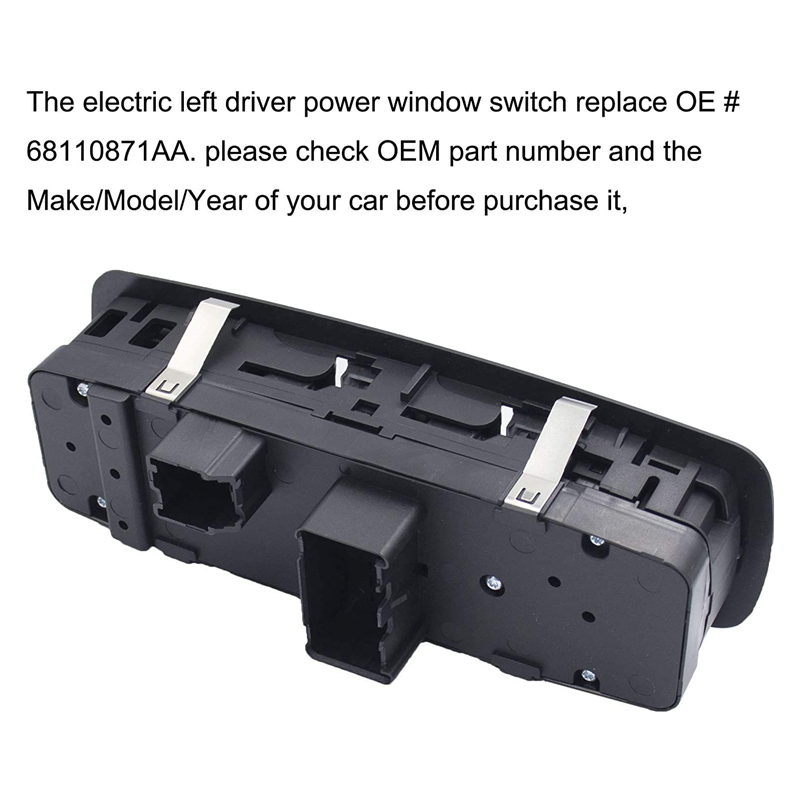 68110871AA Master Power Window Switch For 2012-17 DODGE GRAND CARAVAN SE SXT R/T