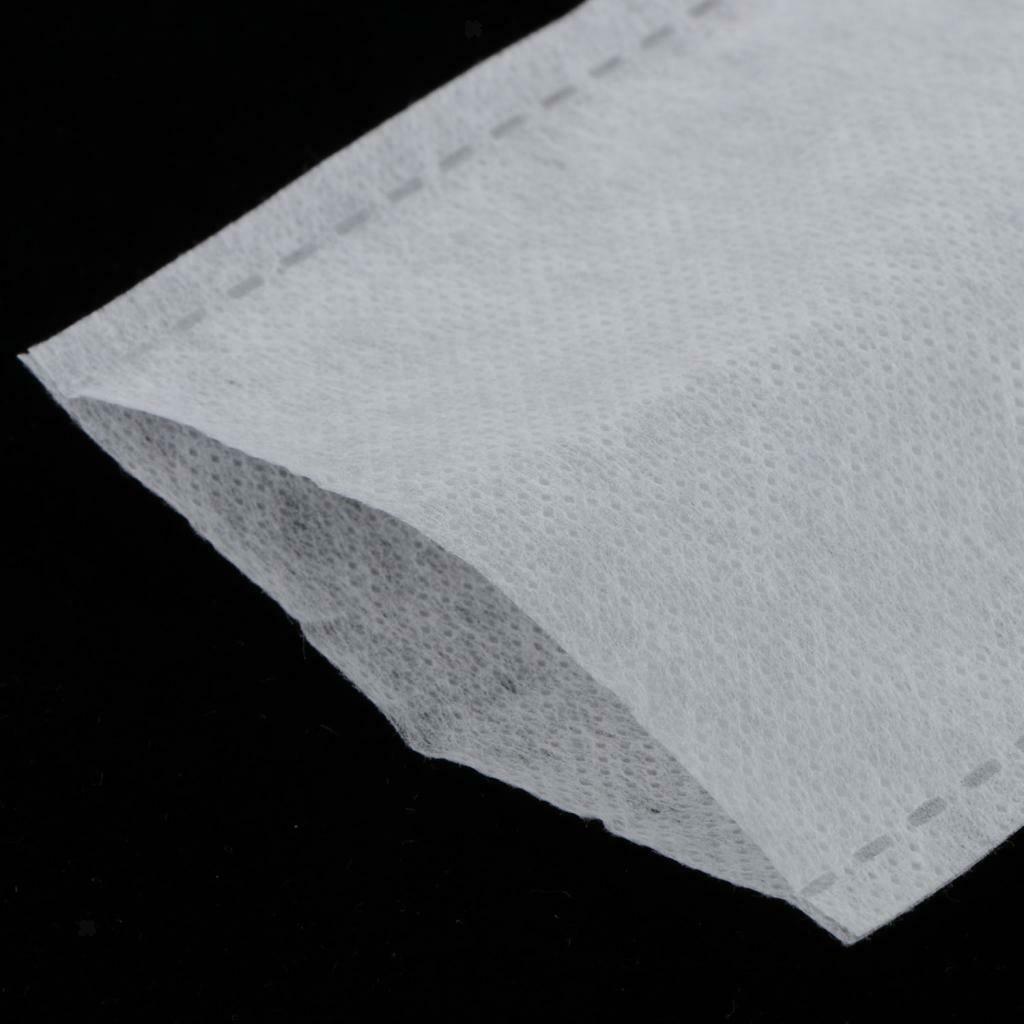 Set of 200 Non-woven Empty Tea Filter Bags Unbleached Paper for Tea Coffee