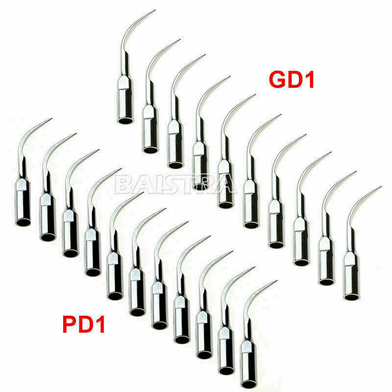 20PCS Ultrasonic Scaler Perio Scaling Tip Dental For SATELEC&DTE Handpiece NEW
