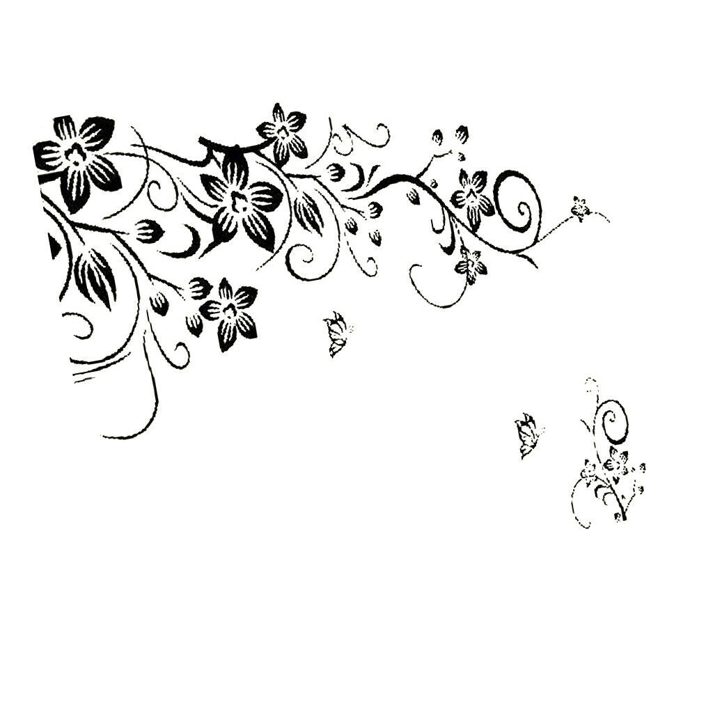 Flowers Stickers Wall Stickers Wall Stickers For Living Room Bedroom