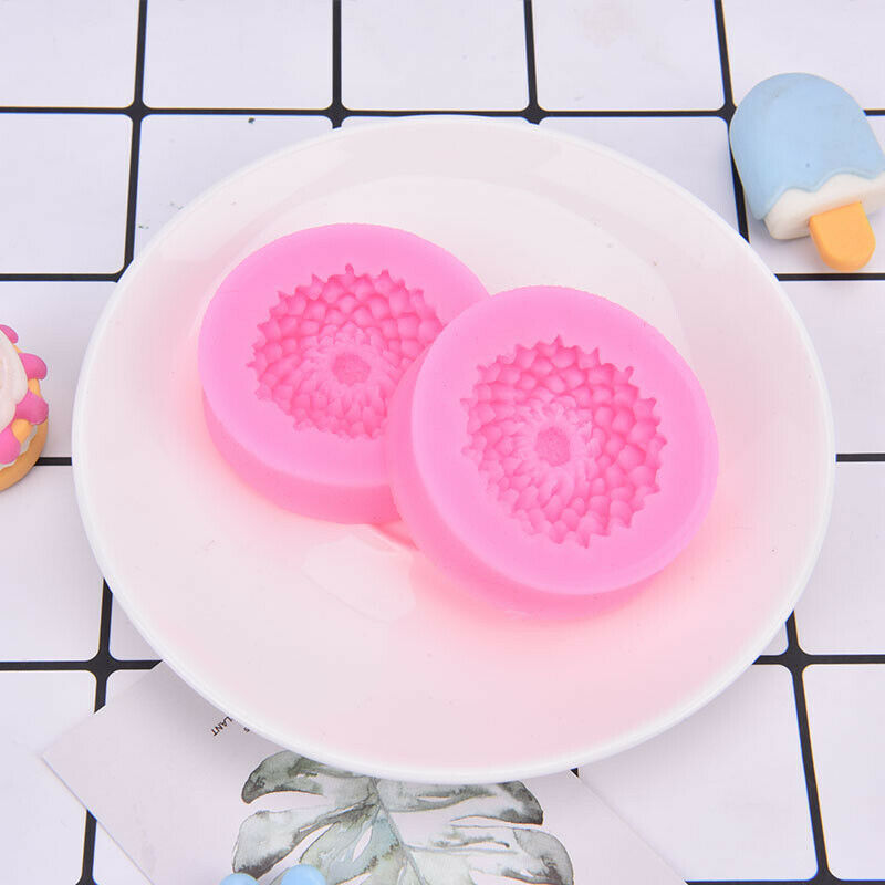Chrysanthemum Handmade Soap Mold Flower Cake Silicone Molds Chocolate Mou.l8