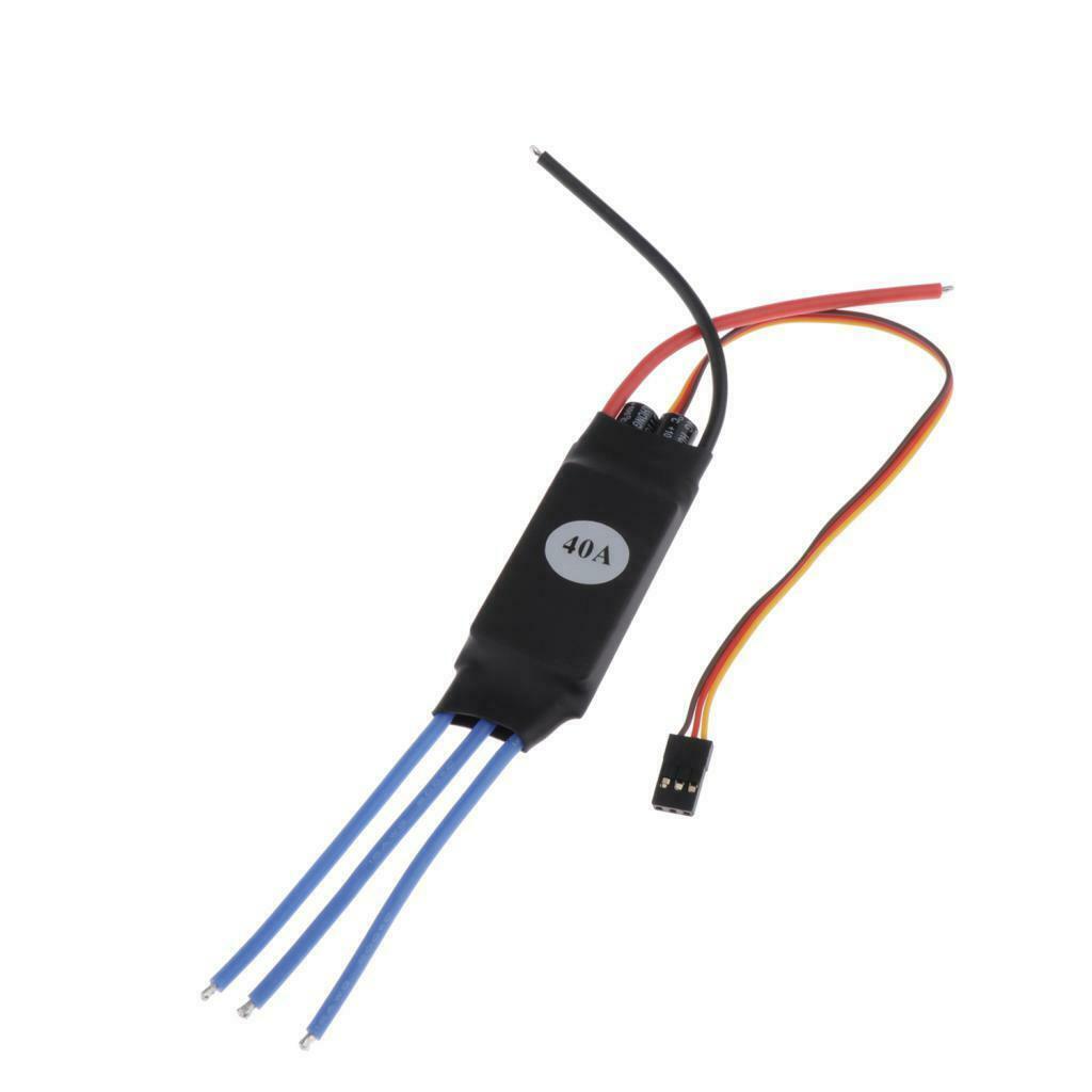 Brushless ESC Electric Speed Controller 40A for RC Airplane