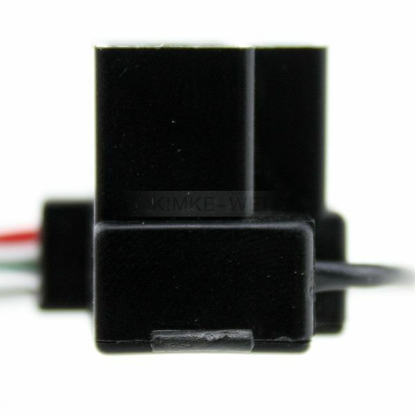 H4 Headlight Connector Extension Plug Adapter Socket New