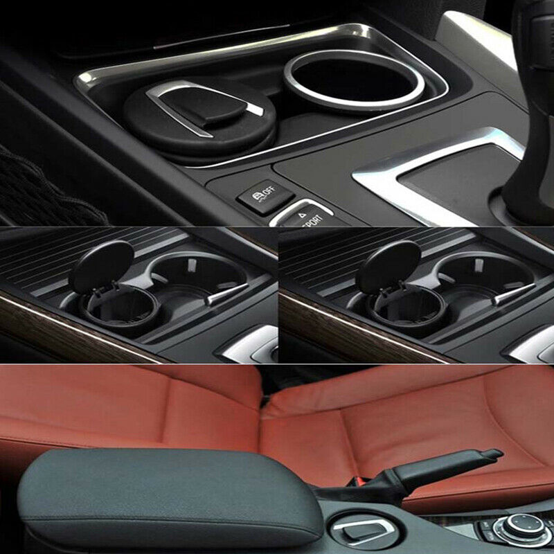Car SUV Portable Ashtray Cup Holder Tool Cigarette Smoke Remover w/ LED Light