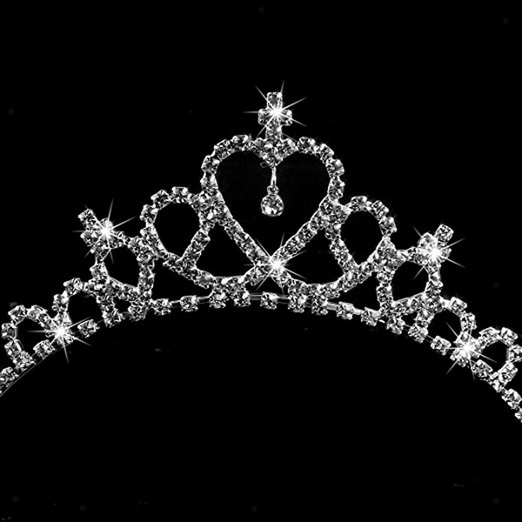 Girl Fairy Wedding Crown Headband Tiara Crystal Hairband Hair Hoop Tiara