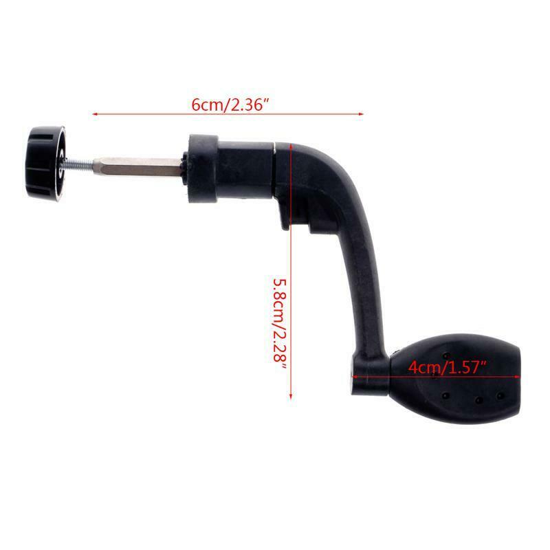 Universal Plastic Power Handle Fishing Reels Crank Rock Arm Spinning Wheel Grasp