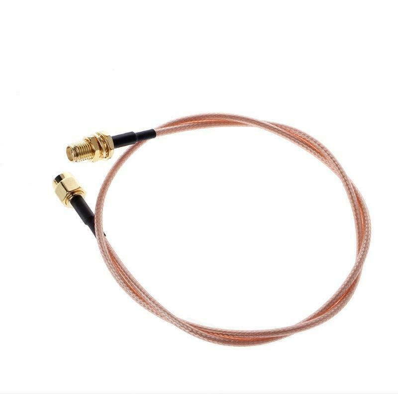 50cm RG316 Cable SMA Male Plug To SMA Female Jack Jumper Pigtail 20" FPV Wire