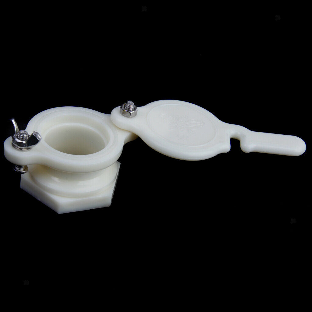 38mm Functional White Plastic Honey Pusher Beekeeping Tool