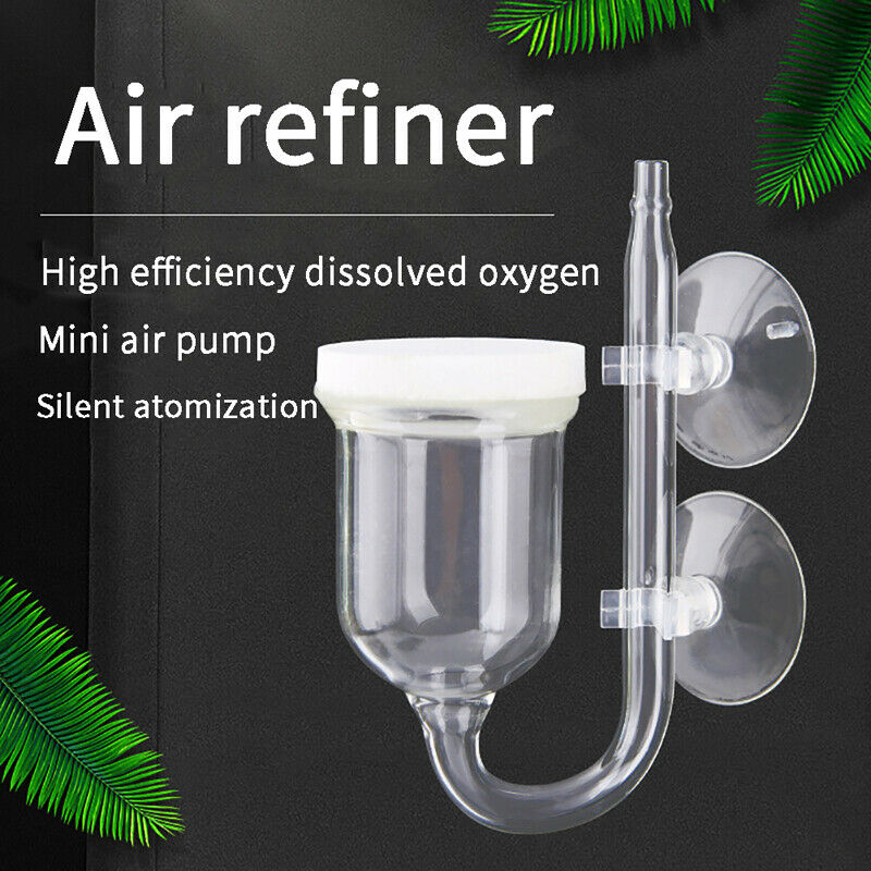 CO2 Diffuser Suction Cup Fixing Atomizer Bubble Aquarium CO2 Plants Regula Y Pb