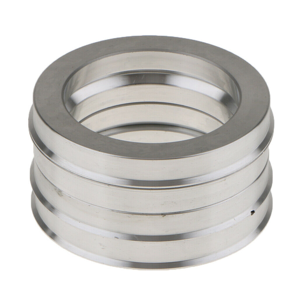 4 Pieces Heavy Duty Spigot Rings 7.31-54.1mm Centric Rings Spacer Gasket