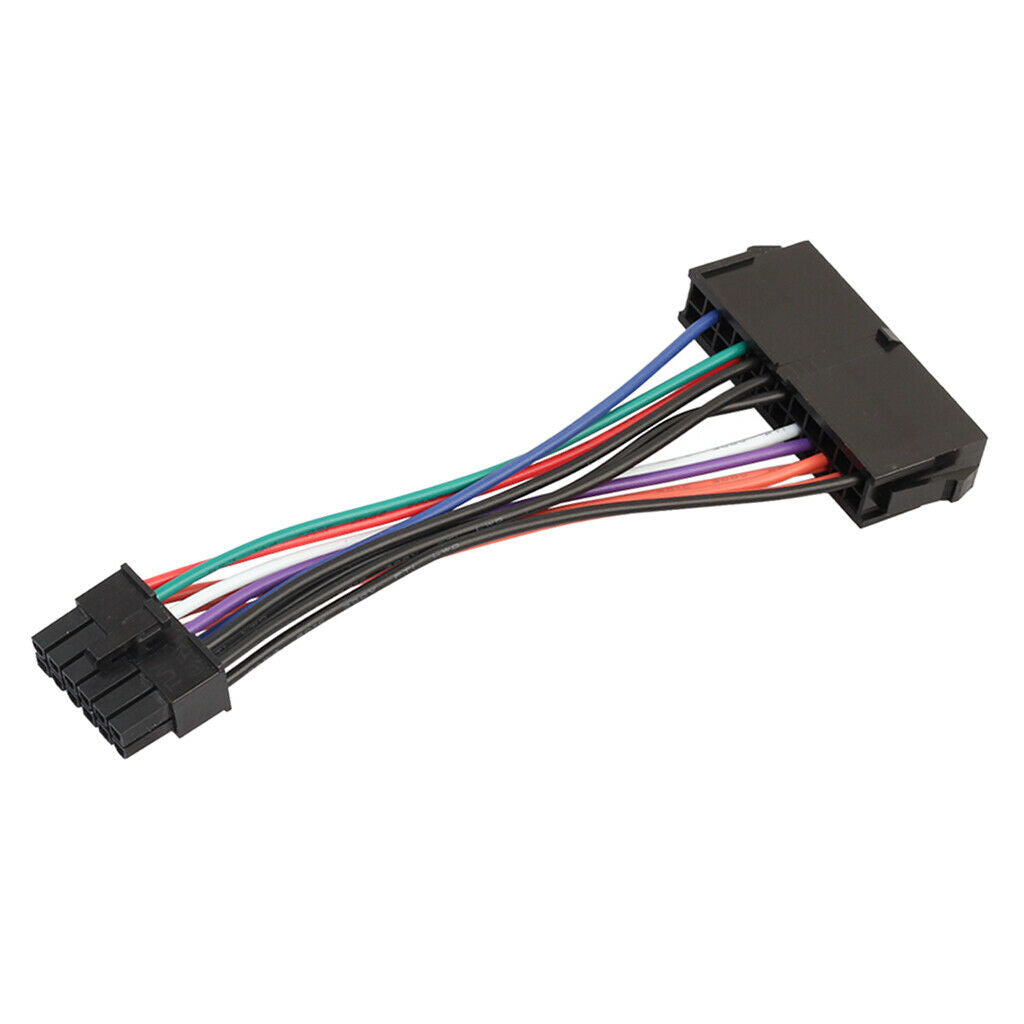 24Pin to 12Pin PSU Main Power Supply ATX Adapter Lead for Acer Q87H3-AM