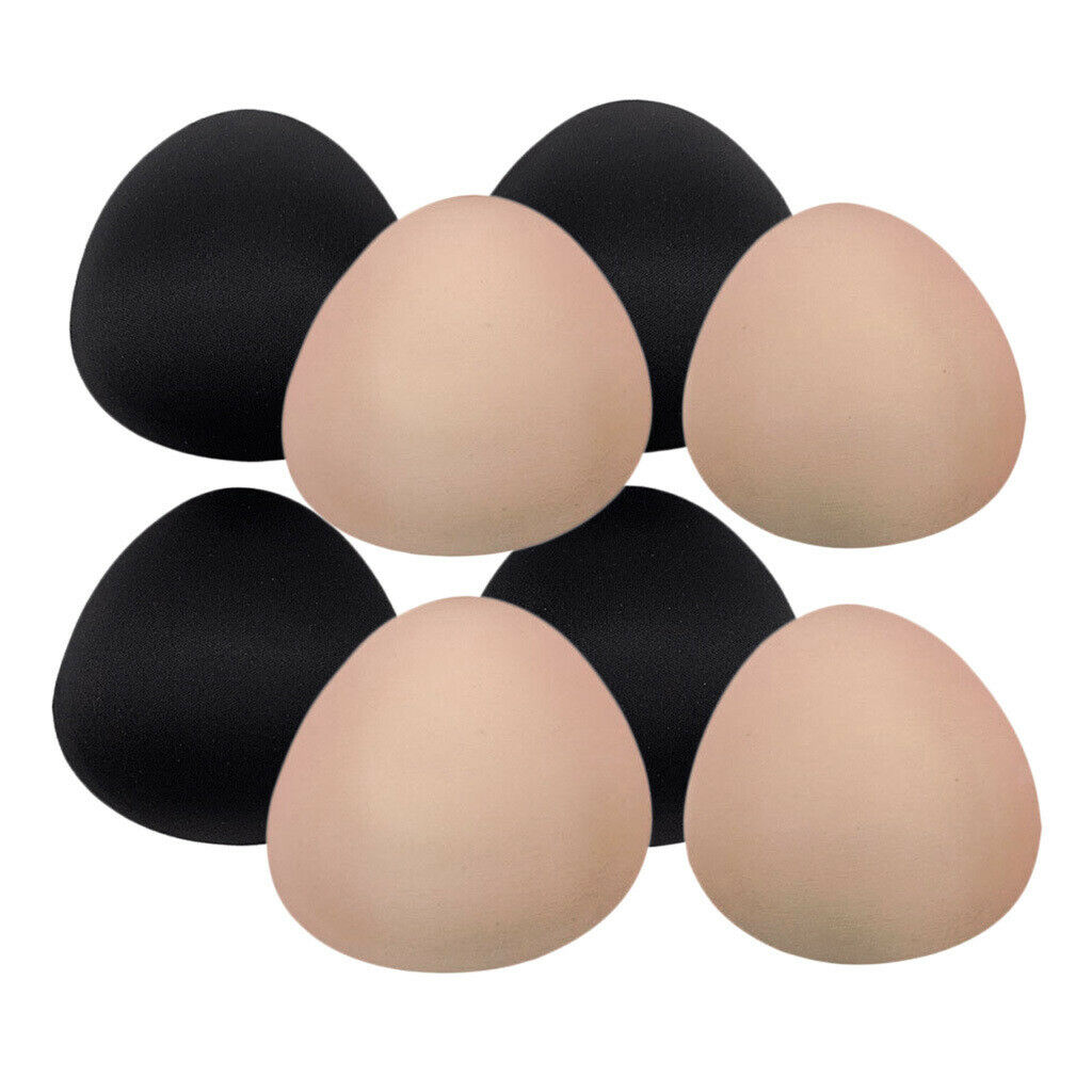 4 Pairs Pads For Bra Push-Up Enhancer Enhancer Bra For Swimsuit Bikini 10cm