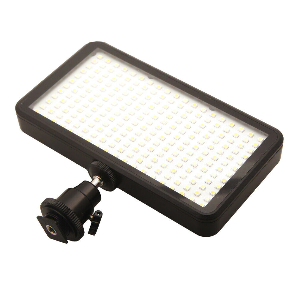 228LED Dimmable Power Panel Video Light For Digital DSLR Camera DV Camcorder