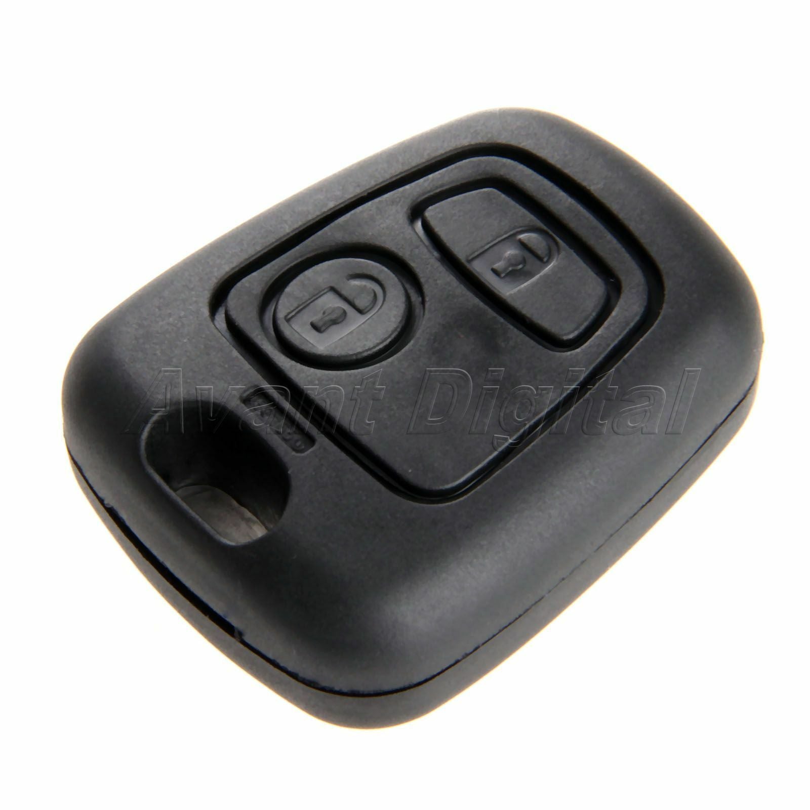 Car 2 BTN Remote Key Fob Case Shell  For Peugeot 107 207 307 407 106 206 306 406