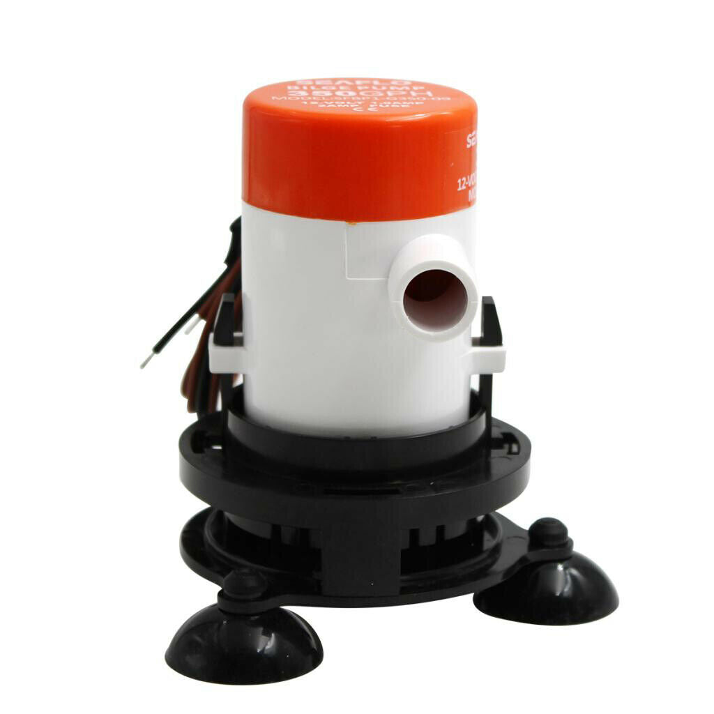 12V 350 GPH Mini Electric Boat Bilge Water Pump for Boat Marine RV