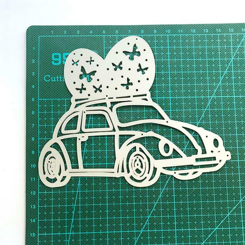Easter Car Eggs Metal Cutting Dies Stencil Scrapbooking DIY Album Stamp Emboss