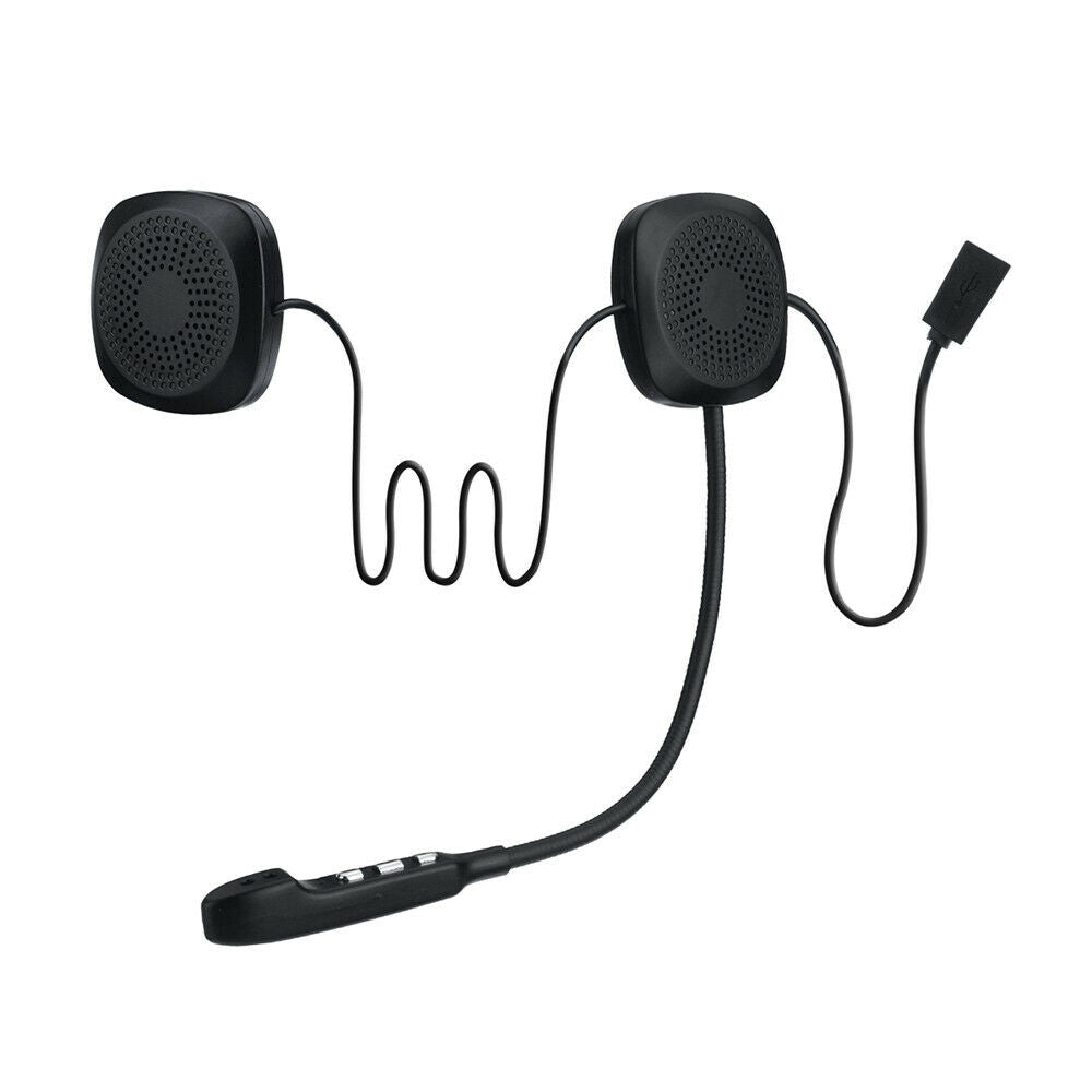 50M Bluetooth Wireless Anti-interference Helmet Headset Hands Free Walkie Talkie