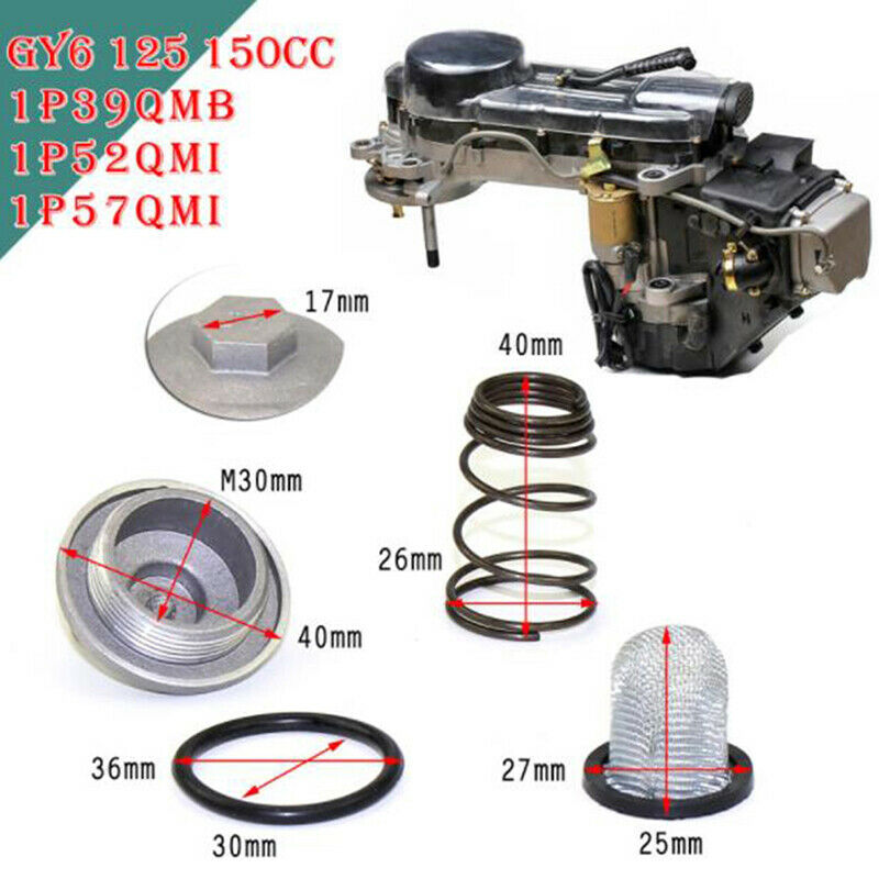 Engines Parts For GY6 125/150 Plug Moped Oil Filter Drain Screw Scoot.l8