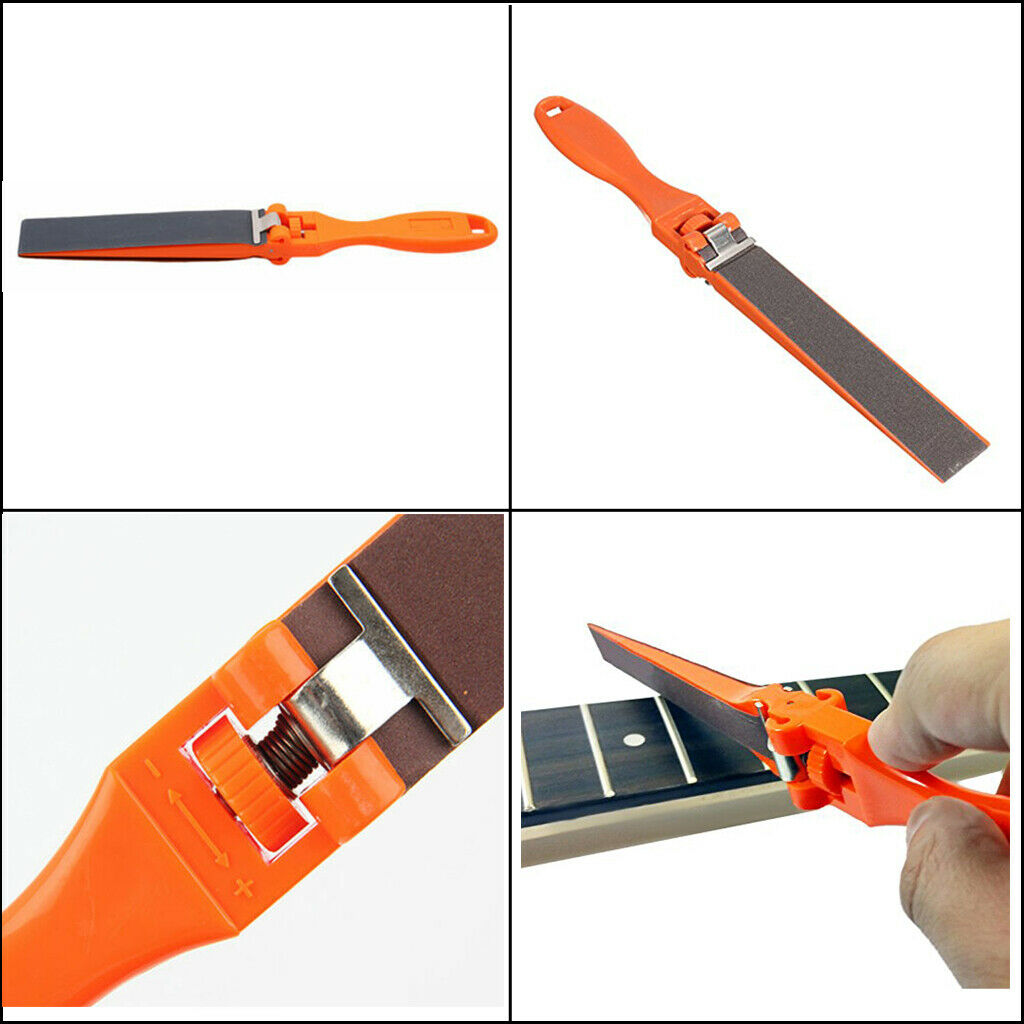 Durable Guitar Bass Fretboard Fret Crown File Musical Instrument Repair