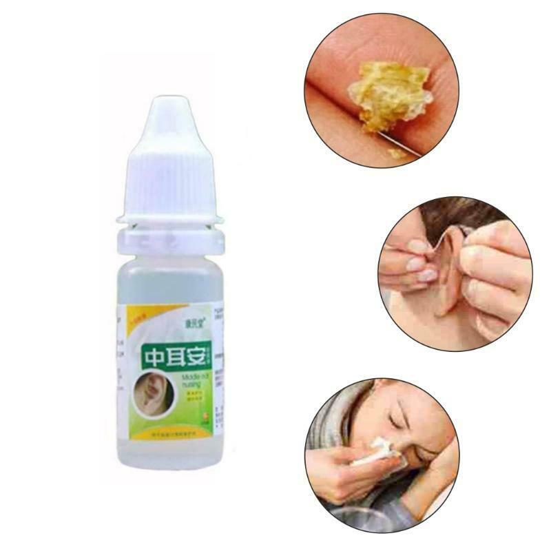 10ml Herbal Ear Nourishing Drops Acute Otitis Media Tinnitus Cleaning Liquid