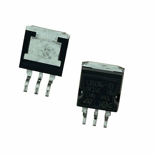 [5pcs] LD1086D2M33 3.3V 1.5A Voltage Regulator D2PAK