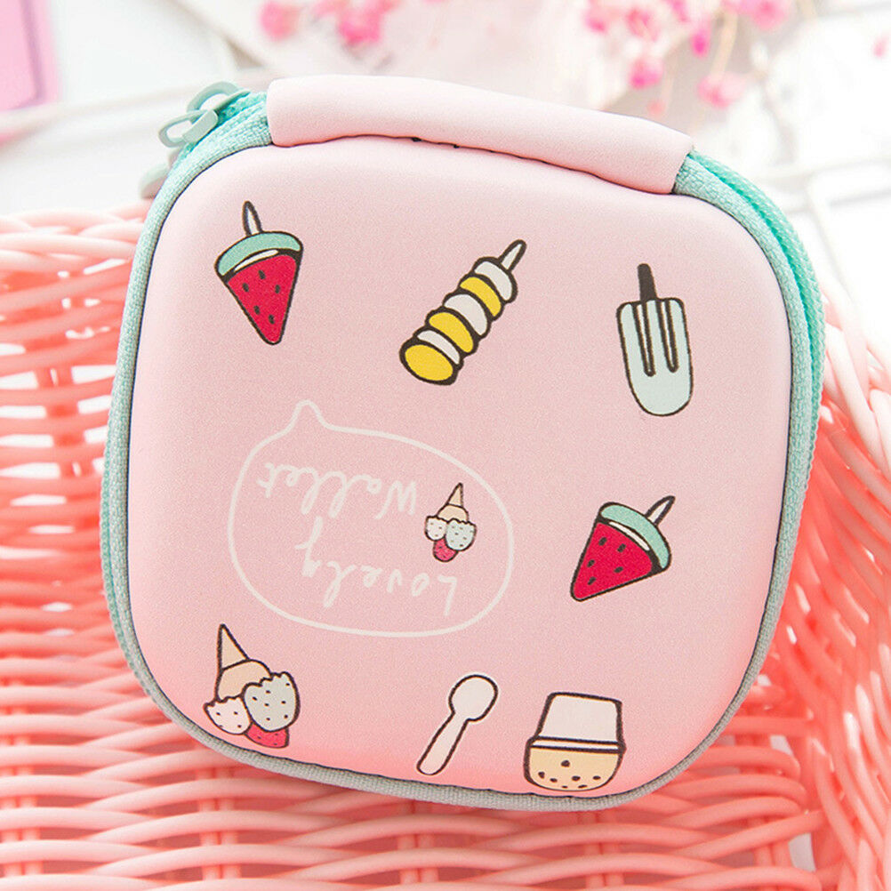 1PC Earphone Bag Case Storage Carrying Hard Box For Headset Money Key A_.l8