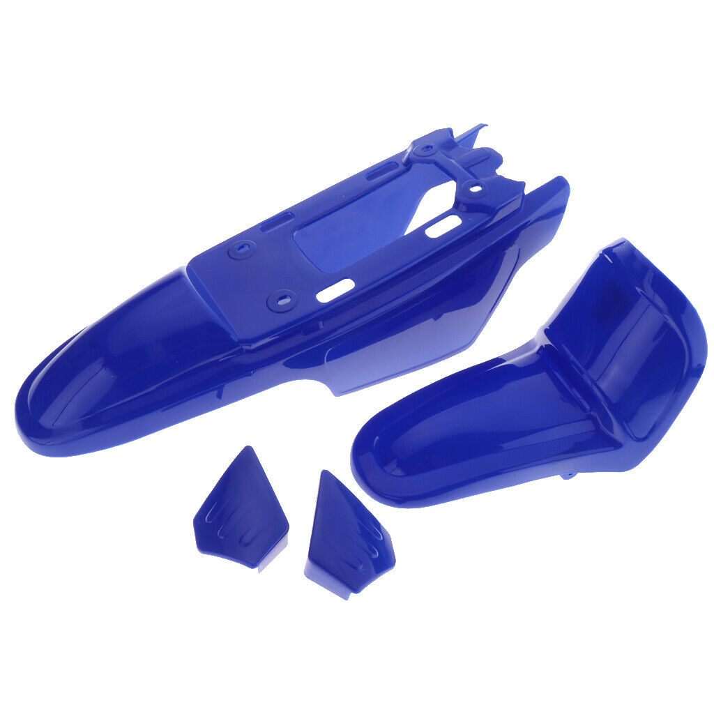 Motorcycle Plastic Kit Front ï¼† Rear Fenders Mudguard Mud Guards Replacement