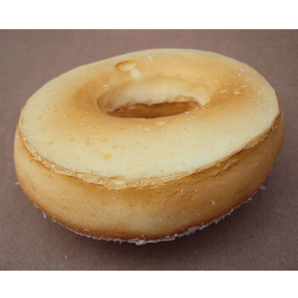 2x Realistic Donut Food Bread Kitchen Pretend Food