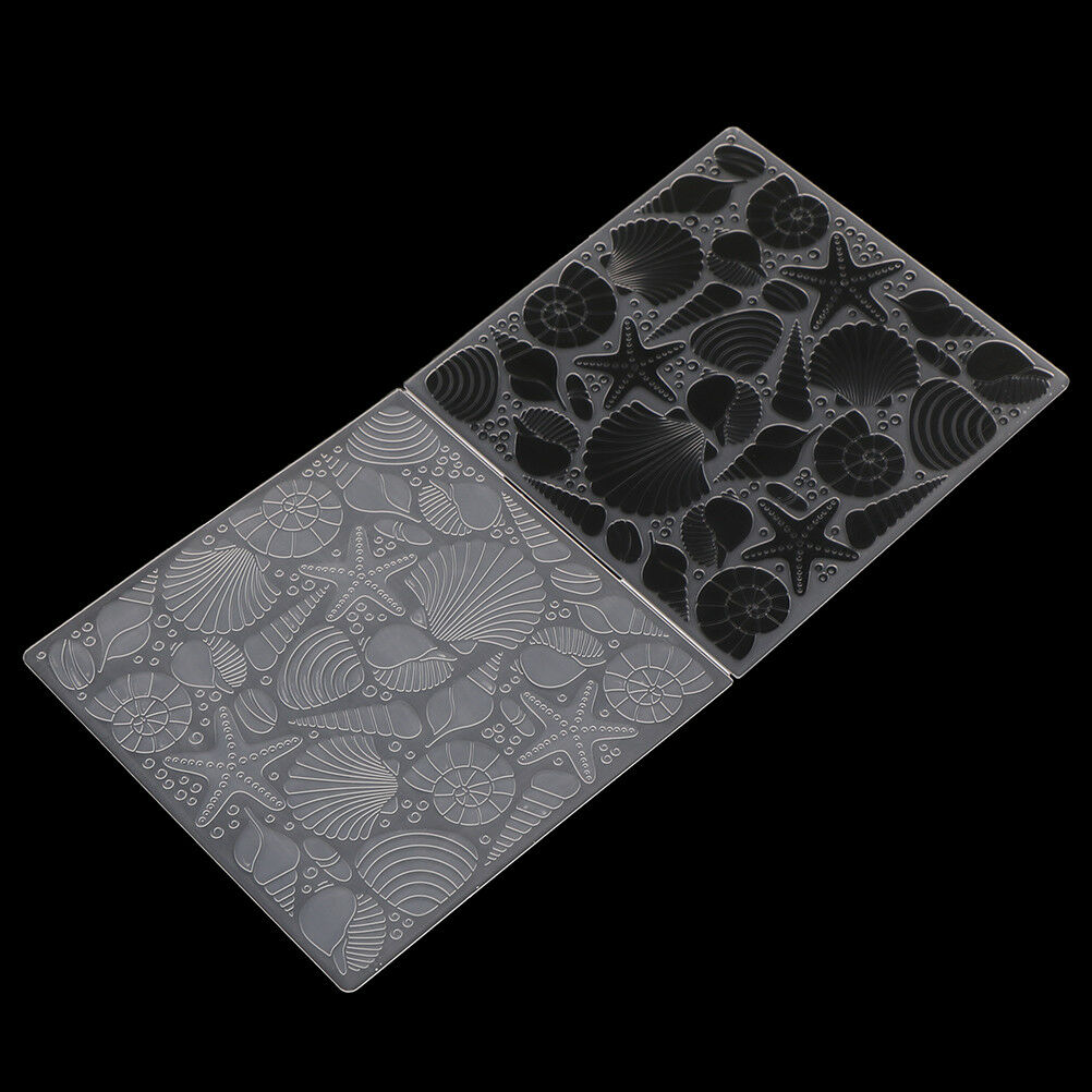 seafood Embossing folders Plastic Embossing Folder For Scrapbooking DIY ca.l8