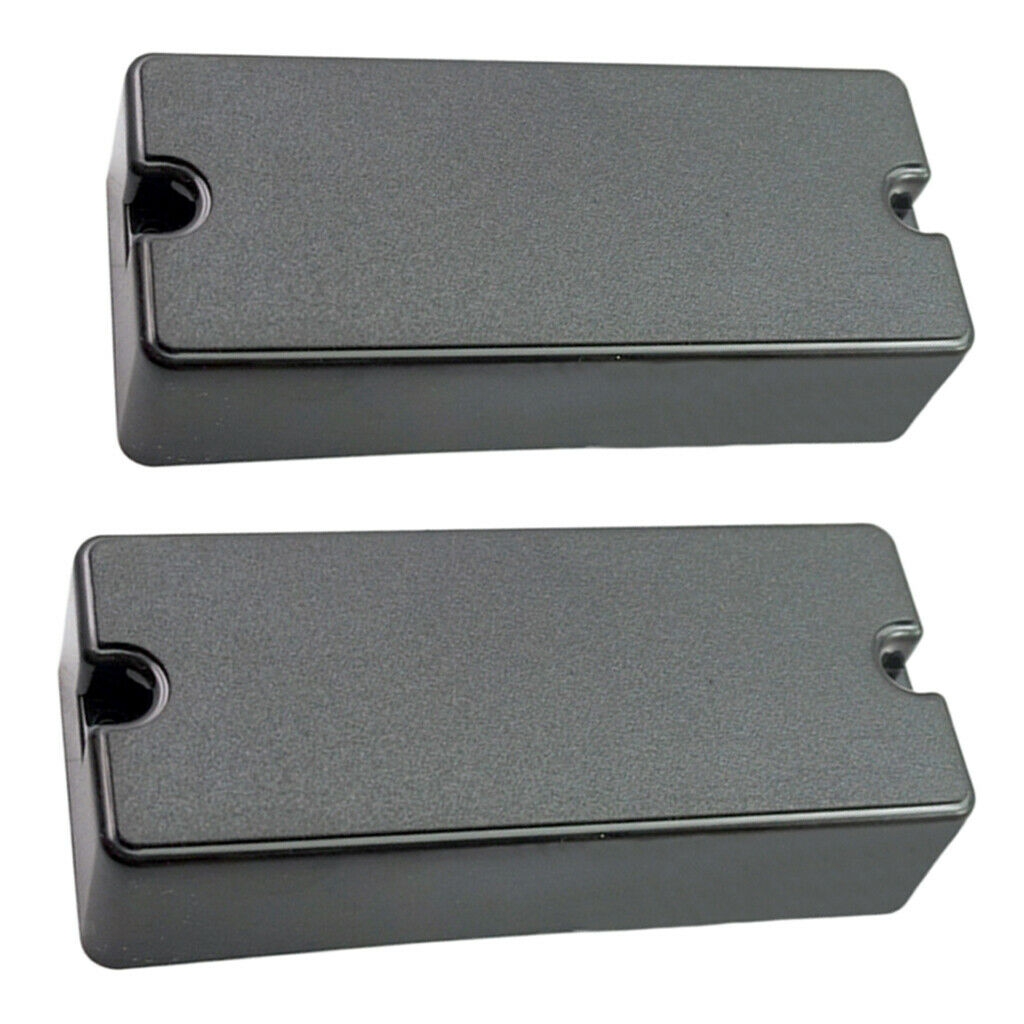 Replacement humbucker pickup cover 2pcs for 4 string electric bass 2 holes