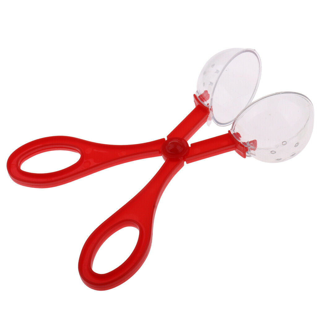 2Pcs 18.5cm Reptiles Feeding and Litter Poop Cleaning Tool for Terrarium