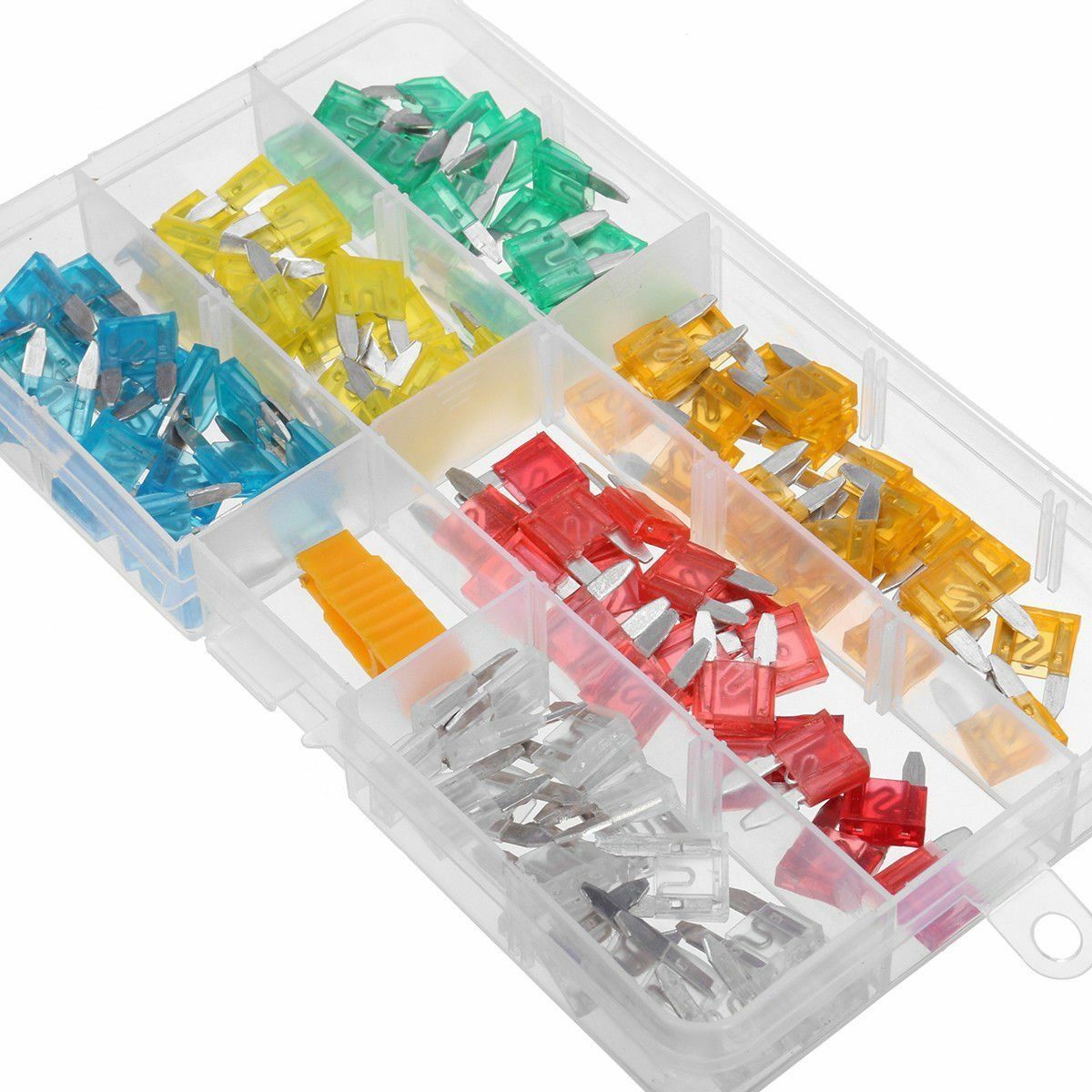 120 Assorted Car Truck Standard Fuses 5 10 15 20 25 30 AMP