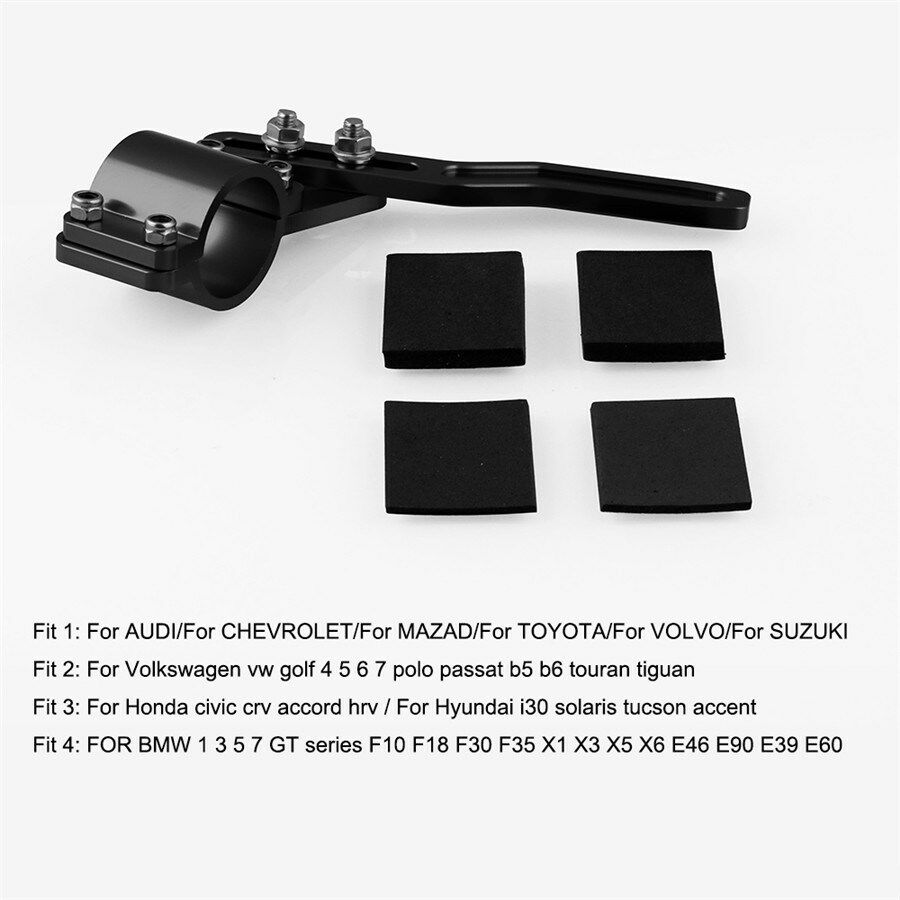 1x CNC Car Adjustment Steering Wheel Turn Signal Lever Position Up Extension Rod