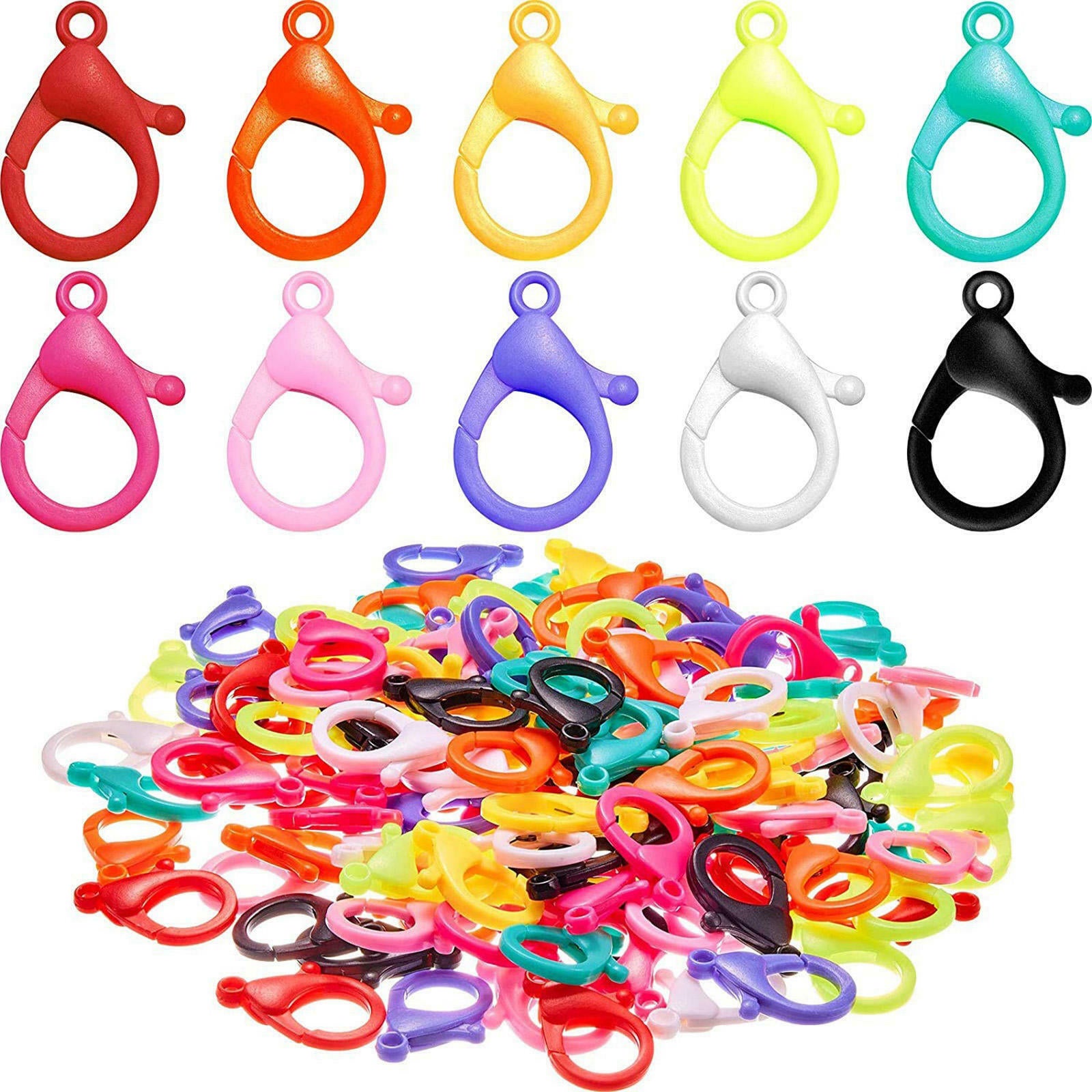 Lobster Clasps Chain Clasps Key Ring Sewing Snap Hook 35mm for Bags Keychain