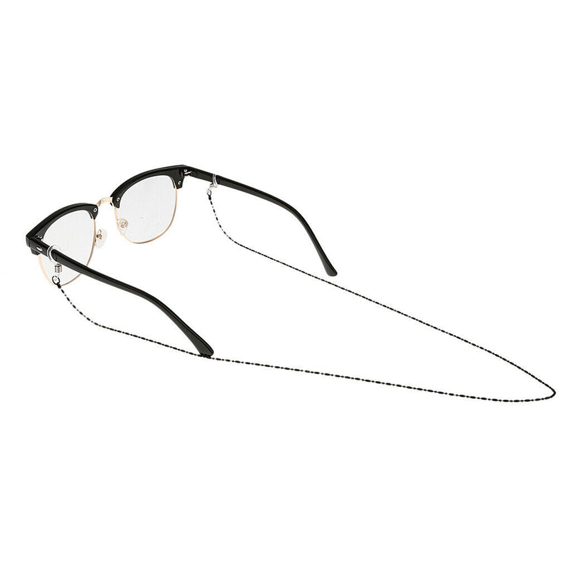 2 Pieces Sunglasses Strap Necklace Metal Eyeglass Glasses Cord Holder Chain