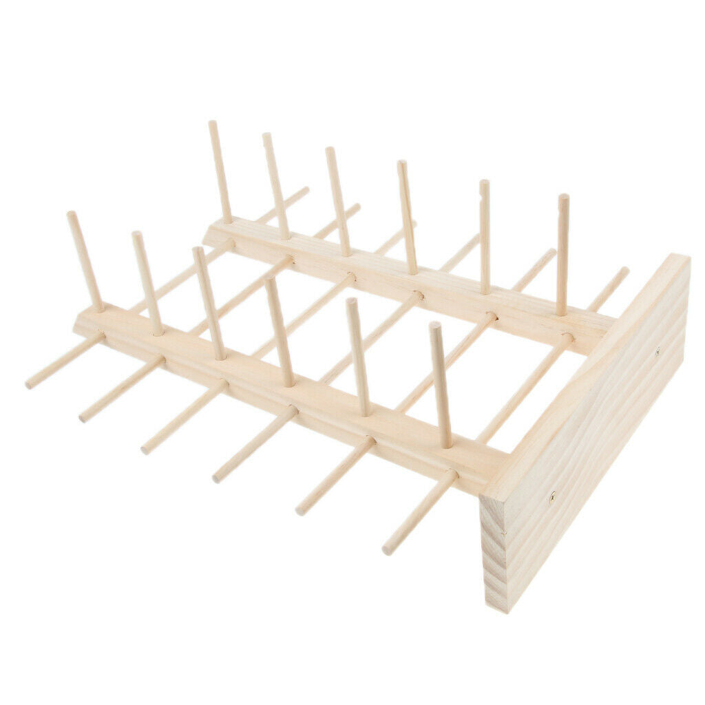 4 Pieces Wooden Eye Glasses Sunglasses Display Rack Stand Holder Organizer