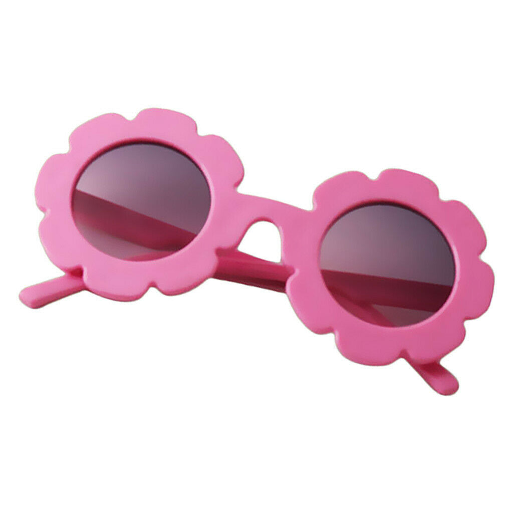 2Pcs Kids Baby Girls Soft Plastic UV400 Sunglasses Eyewear