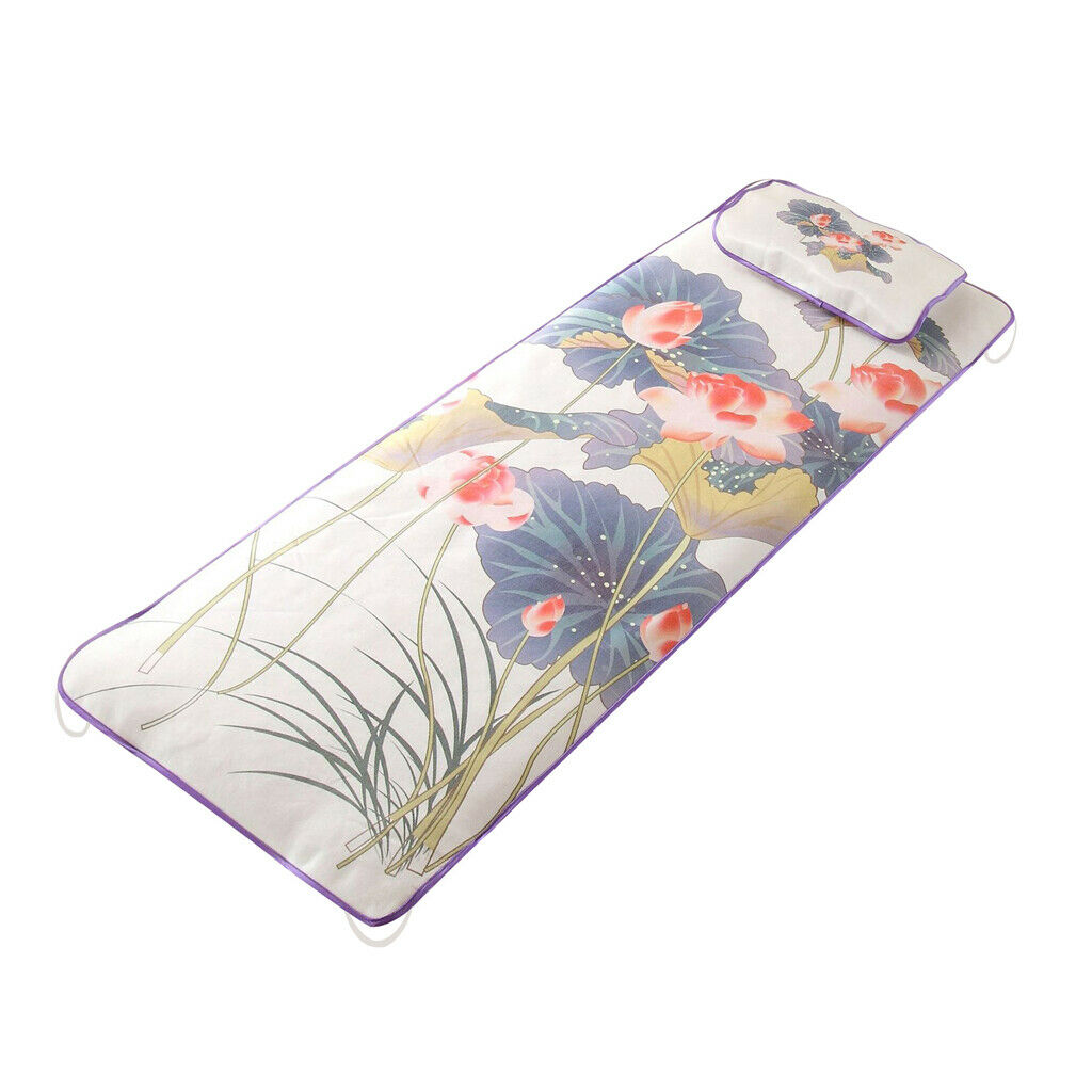 Beauty Bed Pad Salon SPA Massage Ice Silk Mat Cooling Mattress Violetlotus