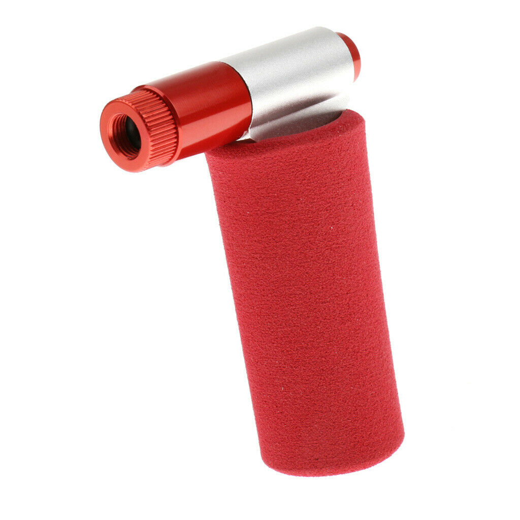 Bike 16g Thread Gas Cylinders CO2 Tyre Inflator Pump Adapter Presta Schrader