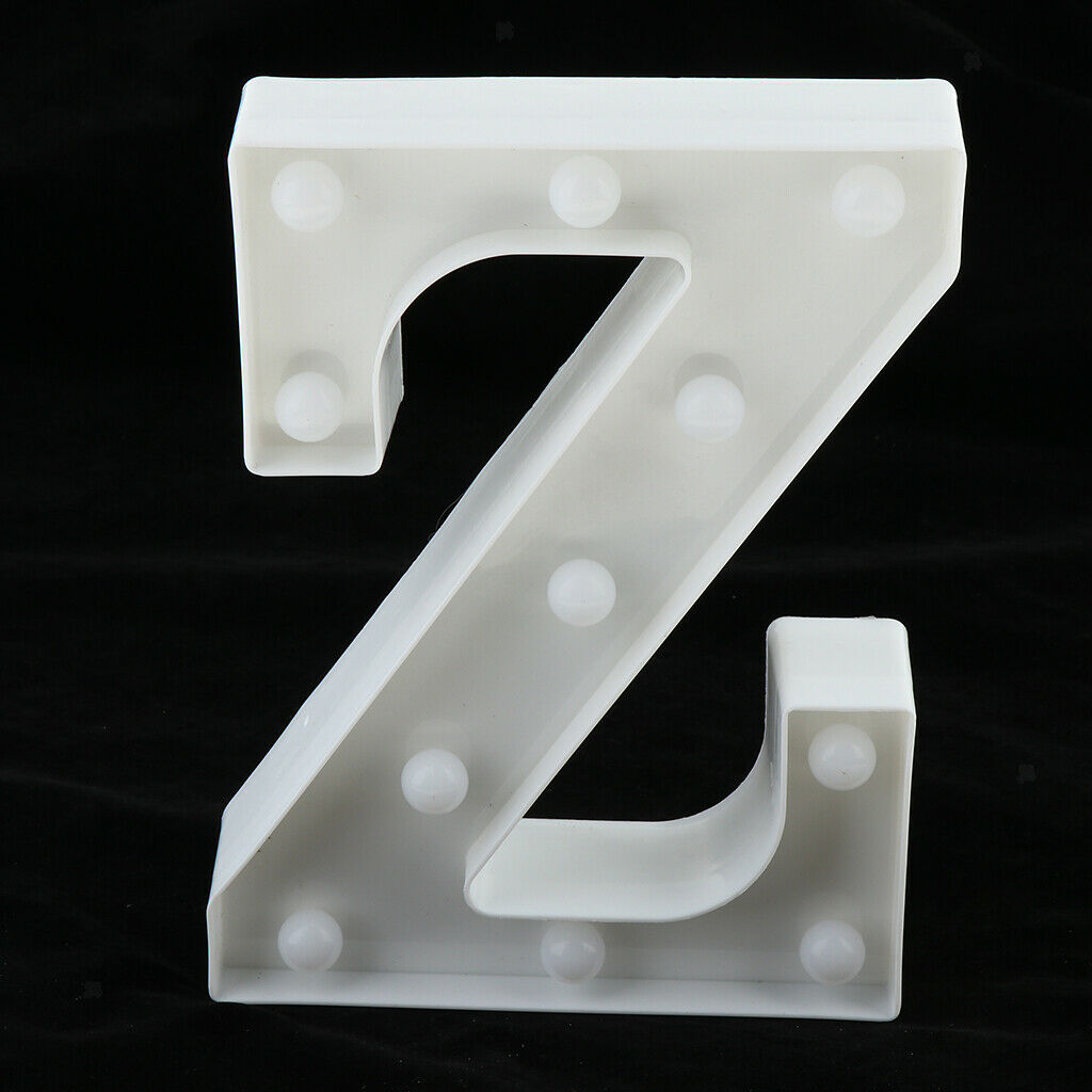 Decorative LED Letter Marquee Sign with Lights Z